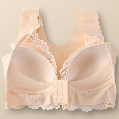Sujetador Dreamofup, Bralettes De Encaje Con Cierre Frontal