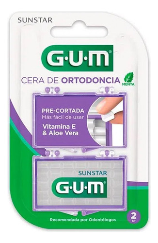 Cera Gum Ortodoncia Vitamina E /aloe X 2und