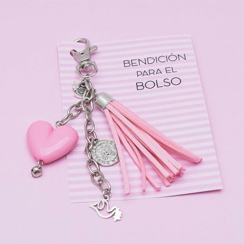 Salve Regina Bendicion Bolso Dijes