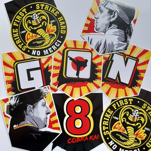 Kit Decoración Cumple En Casa Cobra Kai
