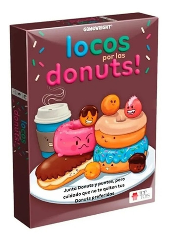 Juego De Mesa Locos Por Las Donuts ! Top Toys