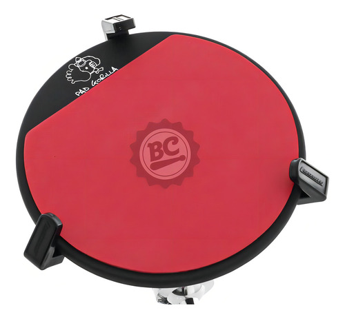 Pad De Estudo Gorilla Clássico 12 Red Pg12v Com Borracha Su