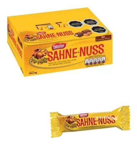 Chocolate Sahne-nuss Impulsivos X20