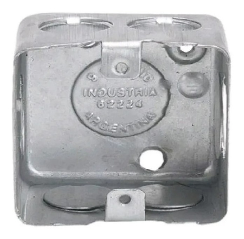 Caja Mignon 5x5 Metal Normalizad.aluminizad. 9 De Julio X25u
