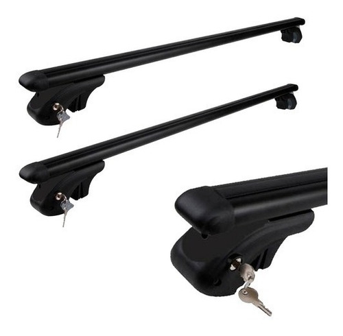 Imagen 2 de 6 de Barras Portaequipaje Con Llave Aluminio Citroen C4 Cactus