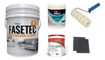 Comprar Combo Latex 20 Lts  Int\u002Fext + Enduido+fijador+lijas+fijador