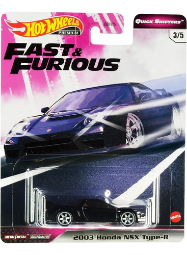 Hot Wheels Honda Nsx Type-R Fast and Furious