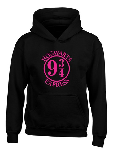 Buzo Harry Potter 9 3/4 Con Capota Hoodies Saco Vr4