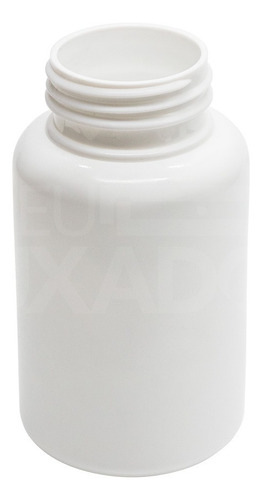 500 Frascos Plástico Pet 160 Ml Oval Branco Com Lacre Rosca