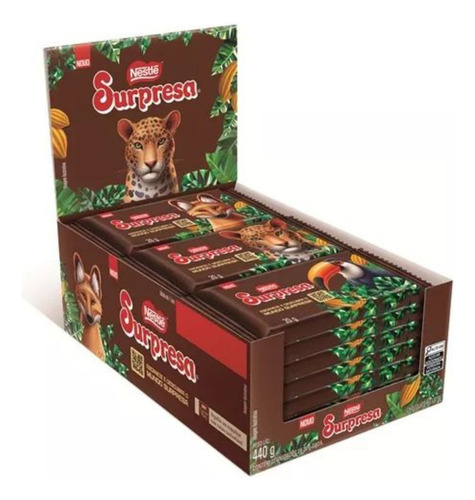 Chocolate Surpresa Ao Leite Nestlé Com 22 Unidades De 20g