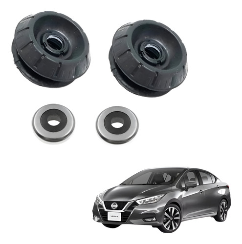 Cazoleta + Rodamientos Amort Nissan Versa March 2012 A 2019
