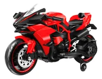 Comprar Moto A Batería Barry Con Ruedas Luces Música Y Usb Color Rojo