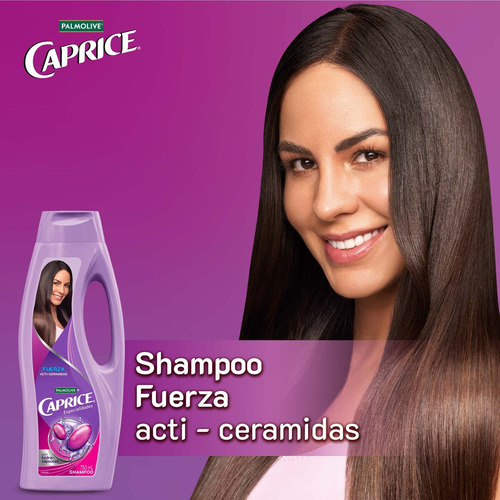 Shampoo Caprice Especialidades Fuerza Acti-ceramidas 750 Ml
