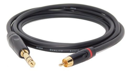Imagen 2 de 5 de Juego Cables Trs A Rca Profesionales Premium Hamc 2mts C/u