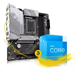 Combo Actualizacion Gamer Intel Core I7 13700k Ddr4 B760