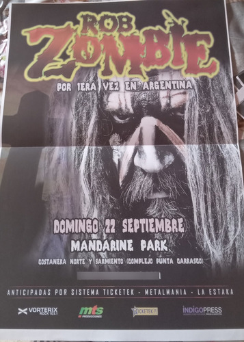 Posters Simples Heavy Metal El Corte 30x40 Por Unidad (Usado)