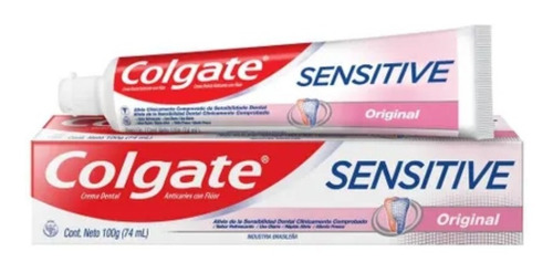 Pasta Dental Colgate Sensitive Original Con FlĂșor 4 Piezas