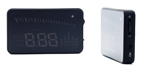 Imagem 4 de 4 de Velocímetro Digital Para-brisa Computador De Bordo Hud Obd