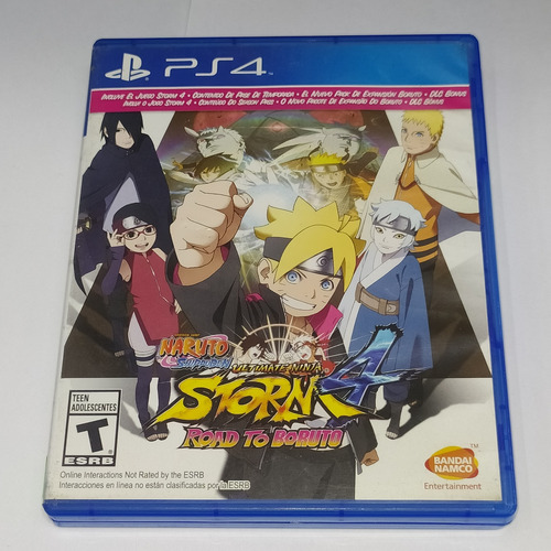 Naruto Storm 4 Road To Boruto Español - Longaniza Games 