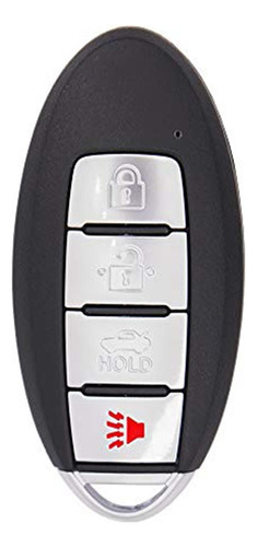 Replacement For 4 Button Proximity Smart Key Nissan Kr5...
