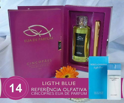 Perfume Light Blue Cinco Pães