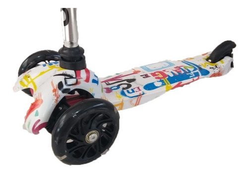 Scooter Patin Del Diablo Tres Ruedas Print Graffiti Diseños