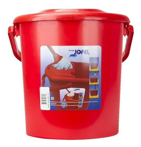 Cubeta Con Exprimidor Jofel 3800300