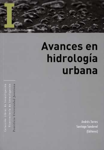 Libro Avances En Hidrología Urbana