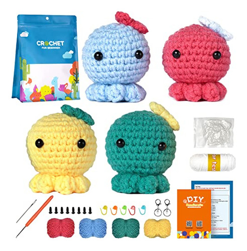 Kit De Crochet Principiantes, Manualidades Diy Adulto