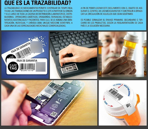 Etiquetas Seguridad Computacion Computadoras Faja Garantia