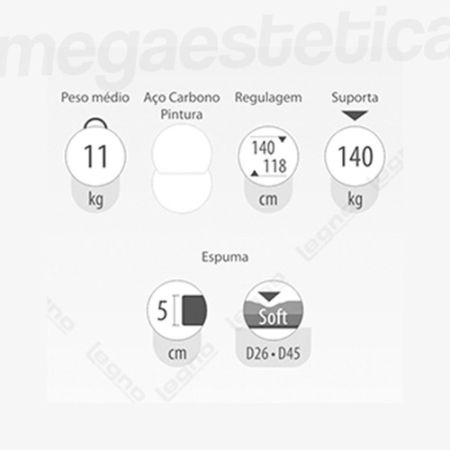 Imagem 5 de 10 de Cadeira Dobrável Rodas Maquiagem Sobrancelha Brinde Extrator