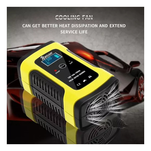 Cargador De Baterías Inteligente Para Vehículos 12v 4ah