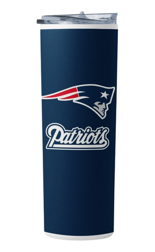 [ Termo Cafe. Skinny Tumbler 20 Oz.] New England Patriots Lo