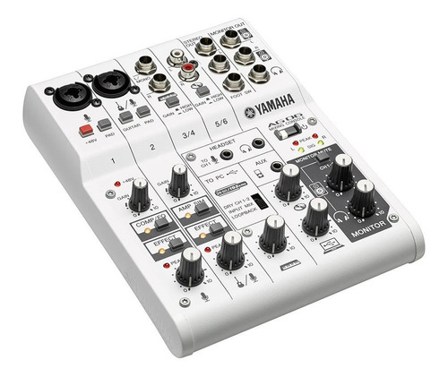 Imagem 3 de 3 de Console Yamaha AG06 de mistura 110V/220V