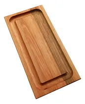 Comprar Tabla Madera Para Picadas Plato De Asado Rectangular 30x15