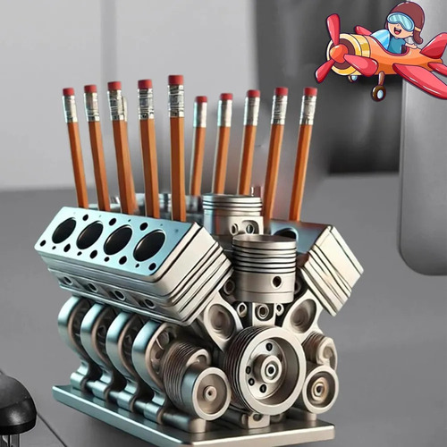 Porta-canetas De Motor V-8, Par De Porta-canetas De Motor V-