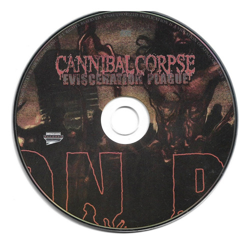 Cannibal Corpse - Evisceration Plague ( Detalle)
