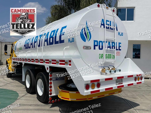 Freightliner M2 59k 6x4 2008 Torton Pipa Para Agua 20,000 L