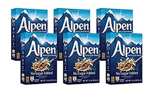 Alpen Sin Azúcar Añadido Muesli, Estilo Suizo Cereales Muesl