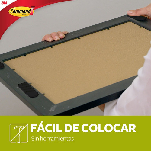 Tiras Para Colgar Cuadros Medianas Color Negro