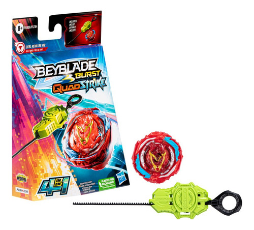 Beyblade Burst Qs Zeal Achilles Hasbro F6806