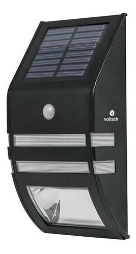 Lampara Solar 2 Leds Con Sensor De Mov. Voltech Lait 46362