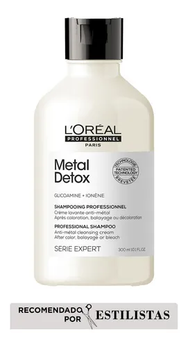 comprar Shampoo L'Oréal Professionnel Metal Detox Shampoo L'oréal Professionnel Metal Detox en botella de 300mL de 300g por 1 unidad
