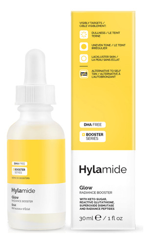 Hylamide - Glow Serum Iluminador Natural Sin Dha Todo Tipo De Piel Día/noche