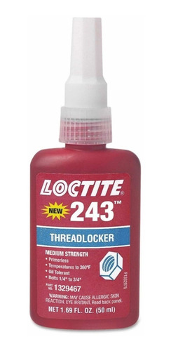 Loctite 243 Trabarosca Fuerz Media Azul