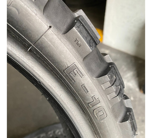 Pneu Dianteiro 120/70/19 Mitas Enduro E-10 Usado Big Trail (Usado)
