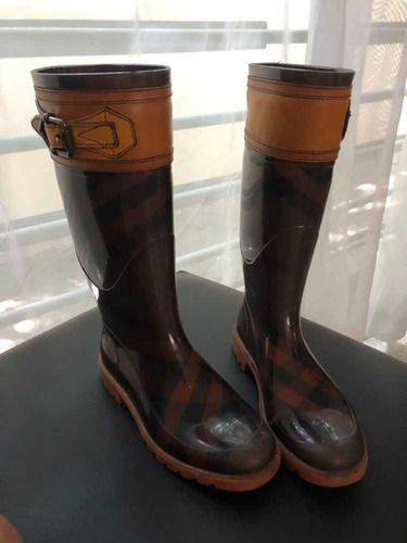 Botas De Lluvia Burberry Talla 6.5 (36)