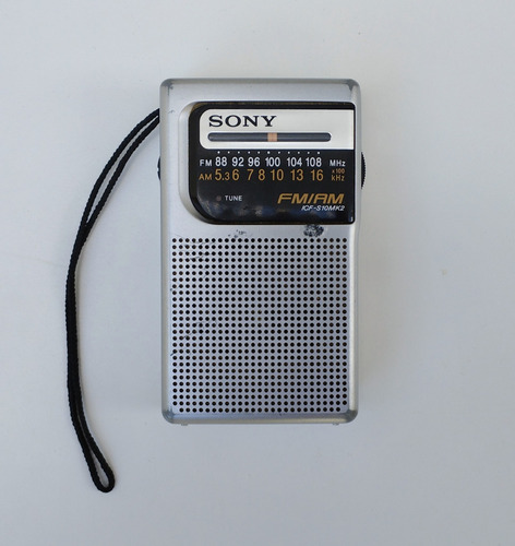 Radio Sony Portatil Am/fm Ifc S10mk2 Usada Excelente