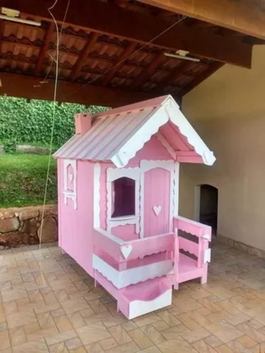 Projeto Casinha De Madeira De Criança Boneca