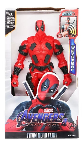 Boneco Action Figure Deadpool 30 Cm Marvel X Men Wolverine 